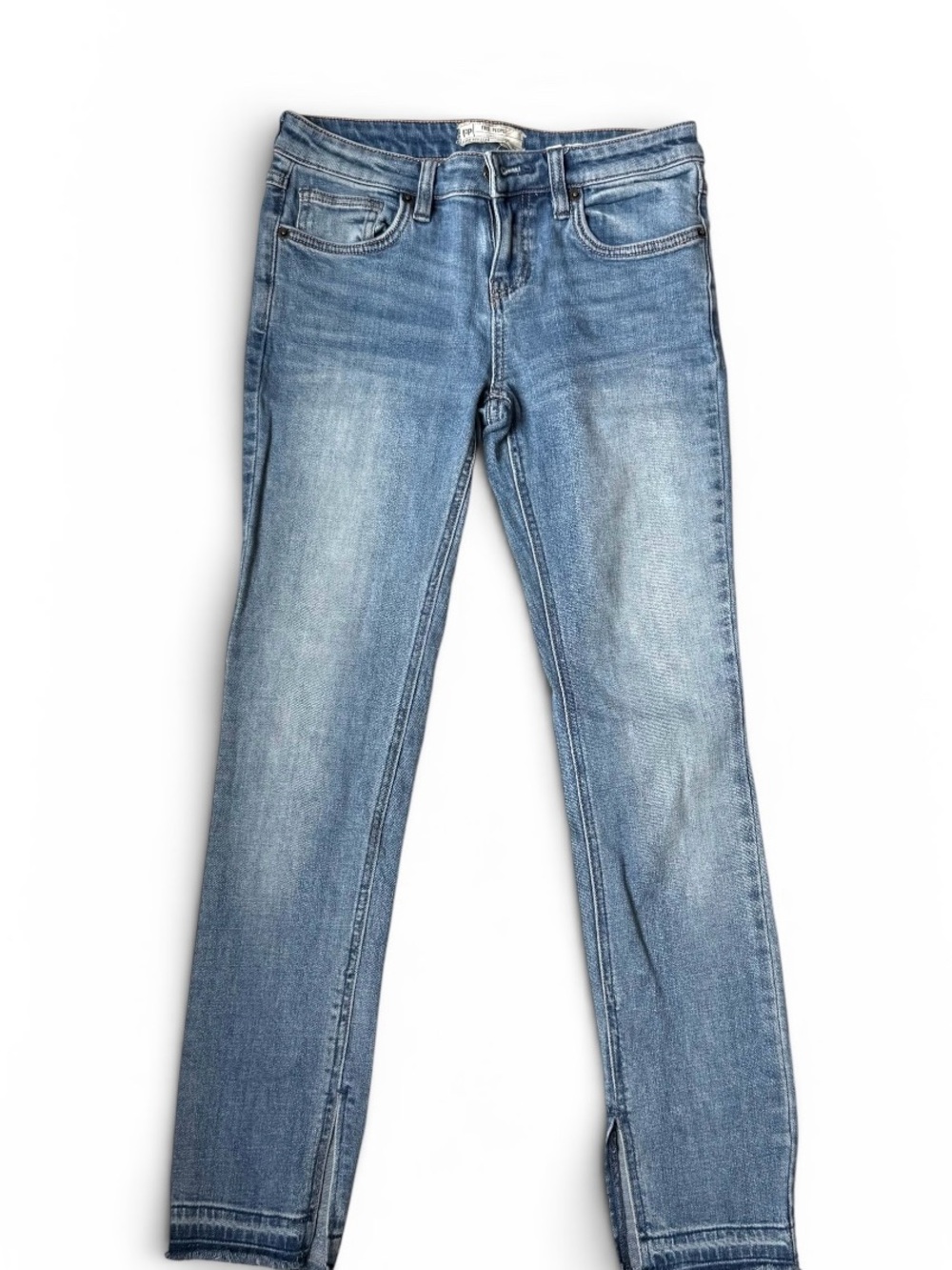 Free People Women’s Light Blue Slim Straight Jeans